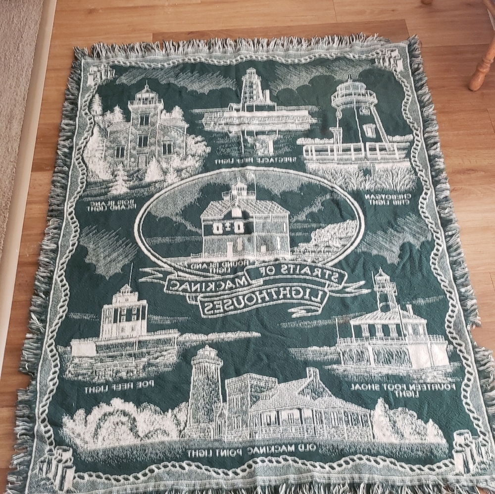 Lighthouse  throw